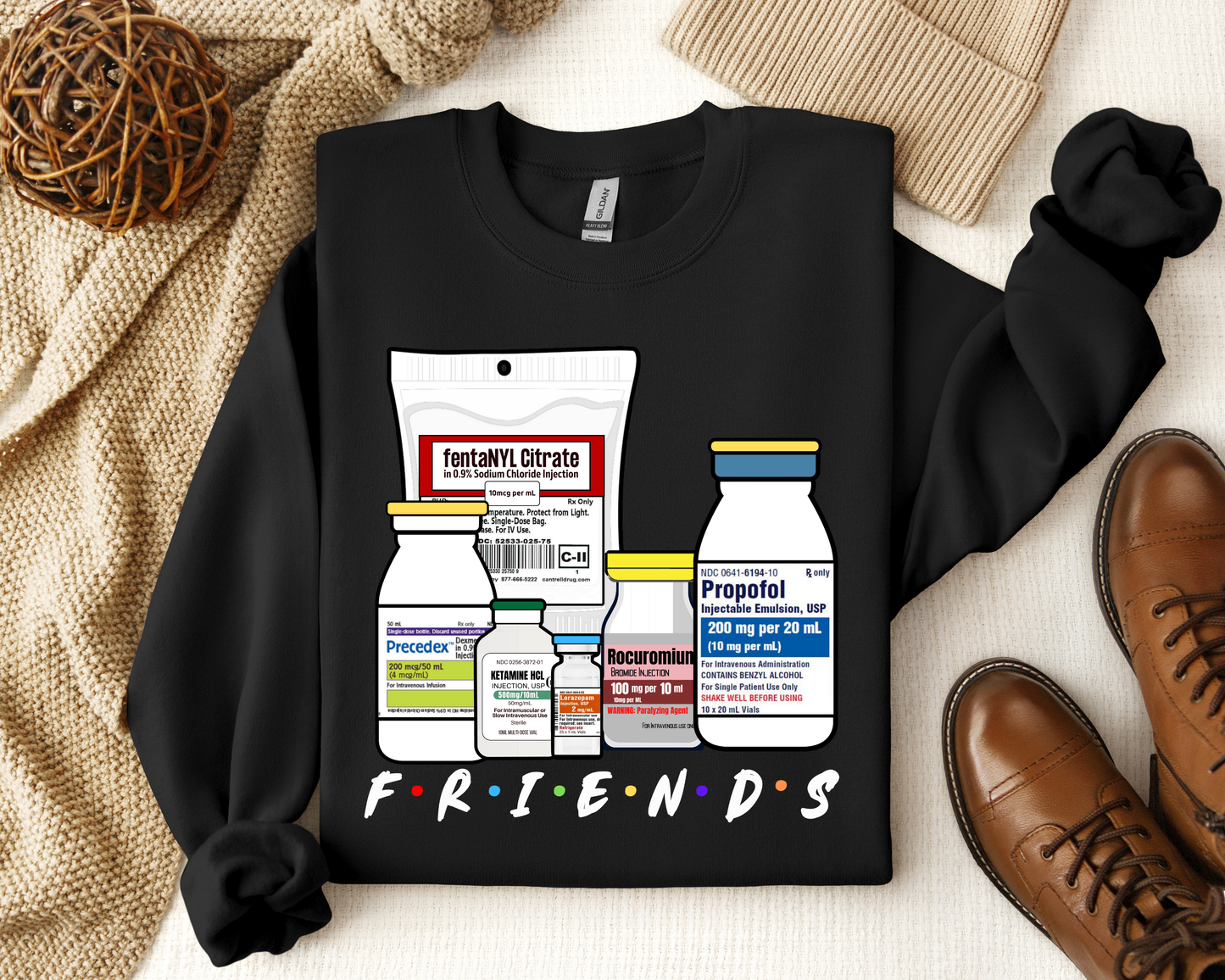 “Doses of Comfort” Sweatshirt