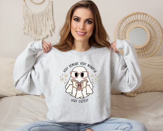 “Very Demure, Very Mindful”Sweatshirt