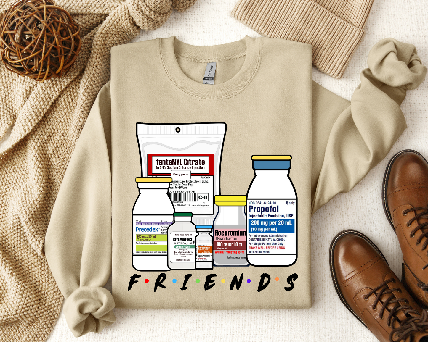 “Doses of Comfort” Sweatshirt