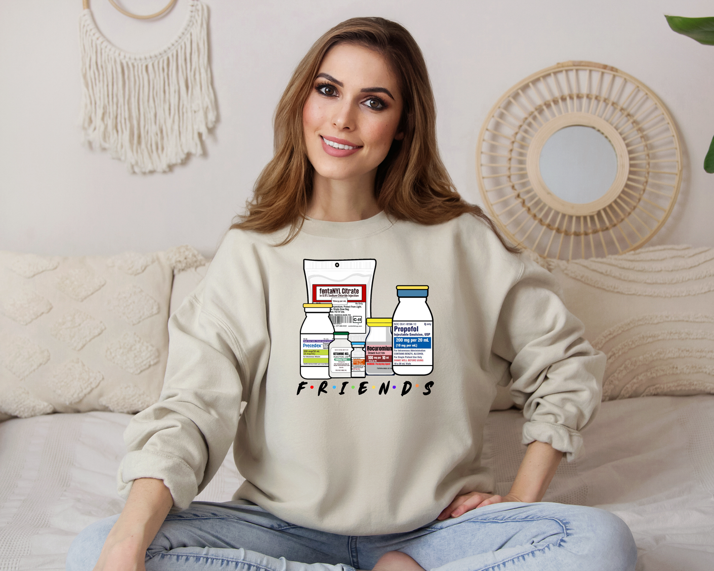 “Doses of Comfort” Sweatshirt