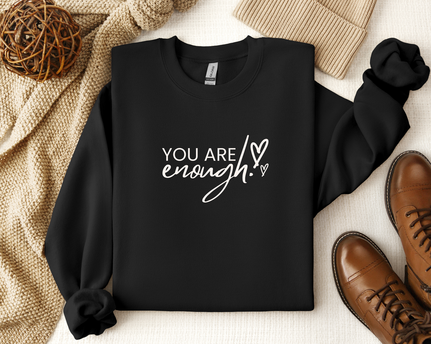 You Are Enough Crewneck