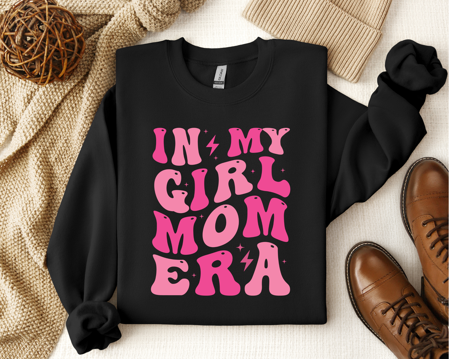 In My Girl Mom Era Crewneck