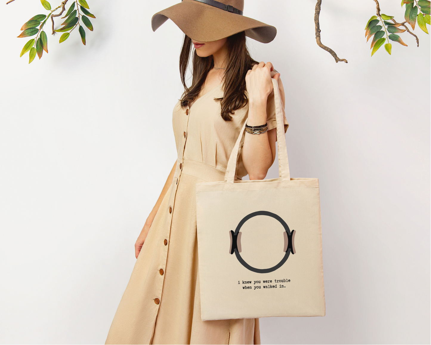 Pilates Ring Tote Bag