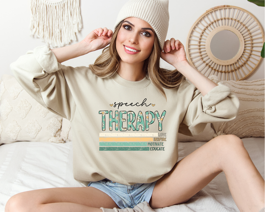 Speech Therapy Crewneck