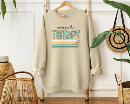 Speech Therapy Crewneck
