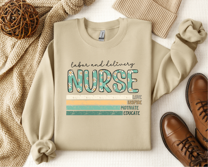 “Labor & Delivery Nurse” Crewneck
