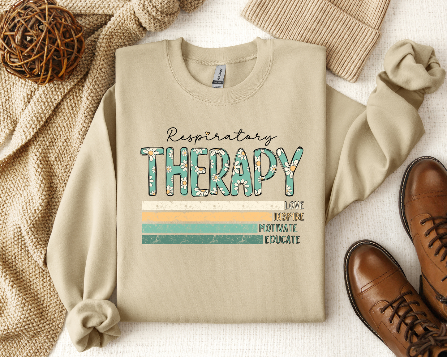 Respiratory Therapy Crewneck