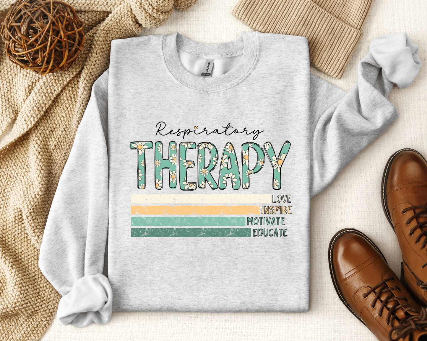 Respiratory Therapy Crewneck