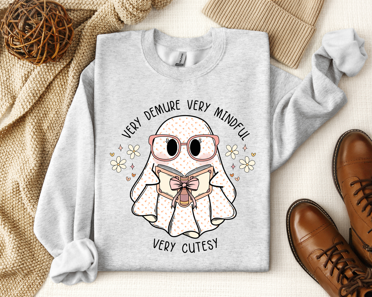 “Very Demure, Very Mindful”Sweatshirt