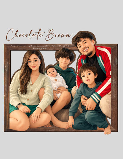 Personalized Family Portrait Frame