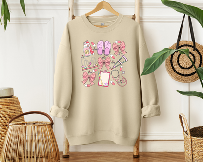 Physical Therapy Coquette Crewneck