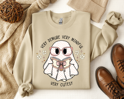 “Very Demure, Very Mindful”Sweatshirt
