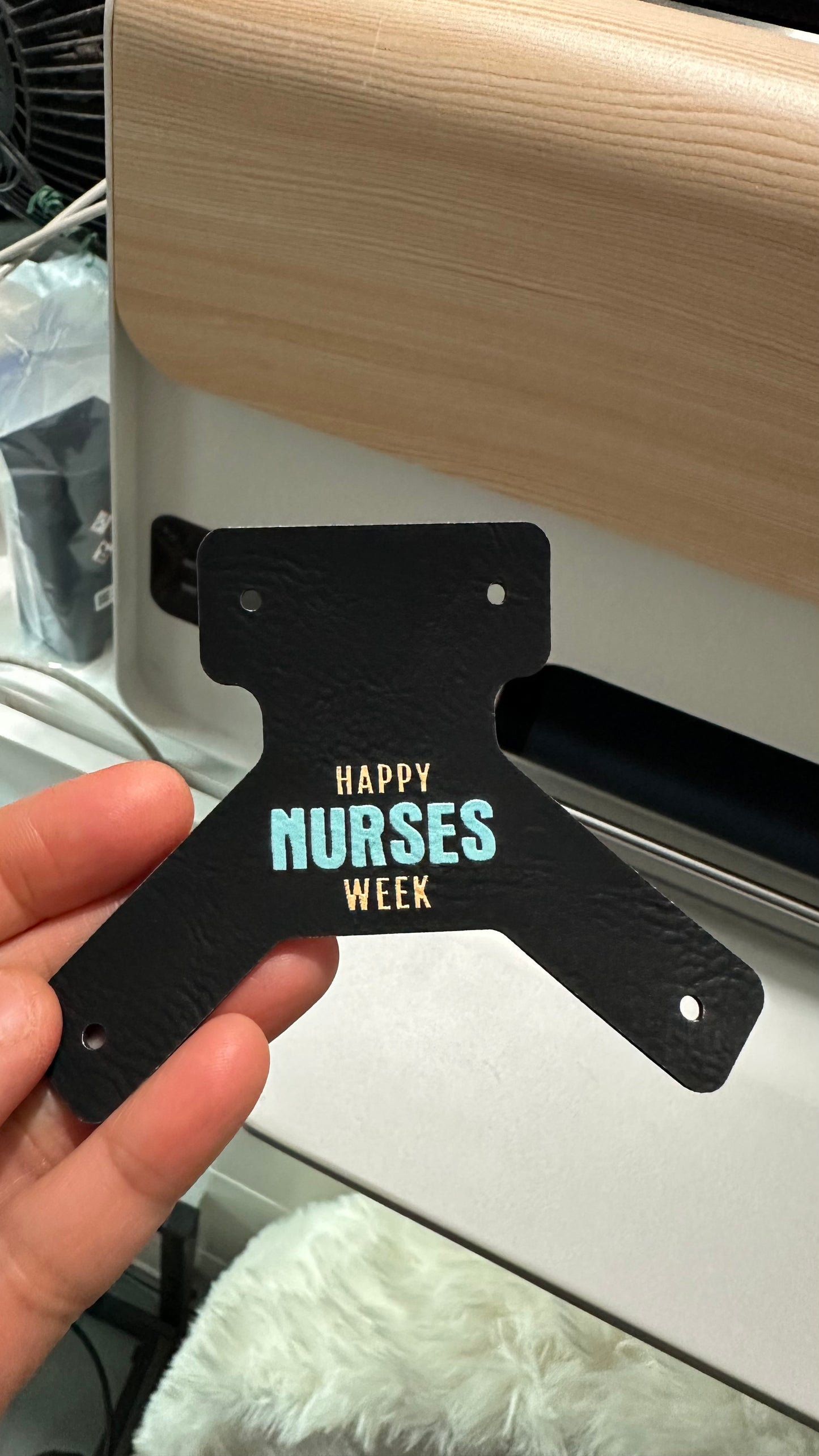 Custom Leather Stethoscope Tag