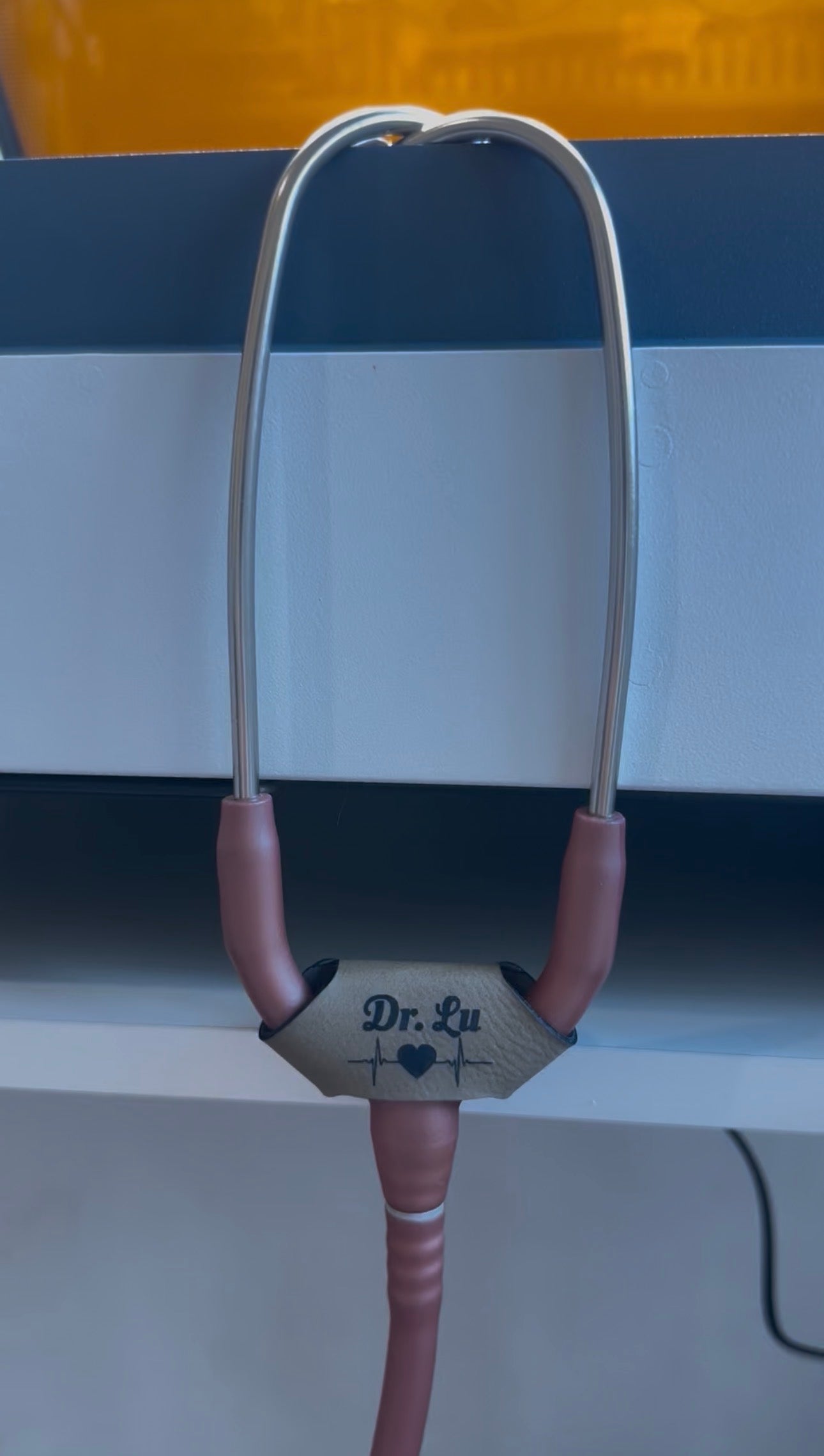 Custom Leather Stethoscope Tag