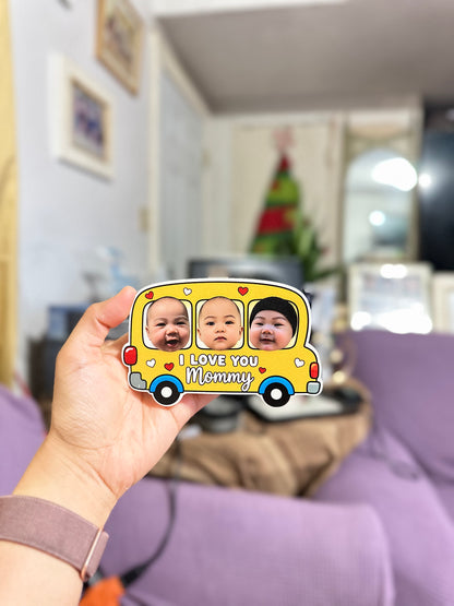 Custom Car Visor Photo Clip