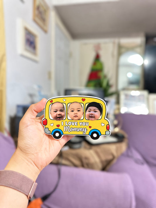 Custom Car Visor Photo Clip